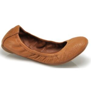 Tory Burch Eddie Ballet Flat in Royal tan Size 6.5